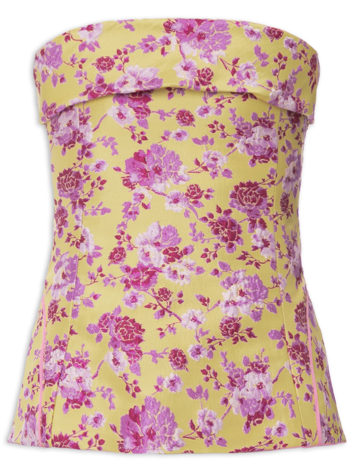 Top Feminino Caraiva Amarelo All Most Vintage