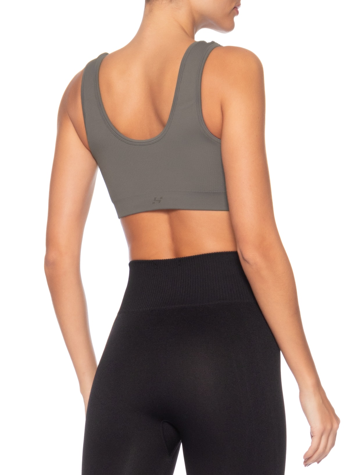 Top Feminino Cinza Hering Sports