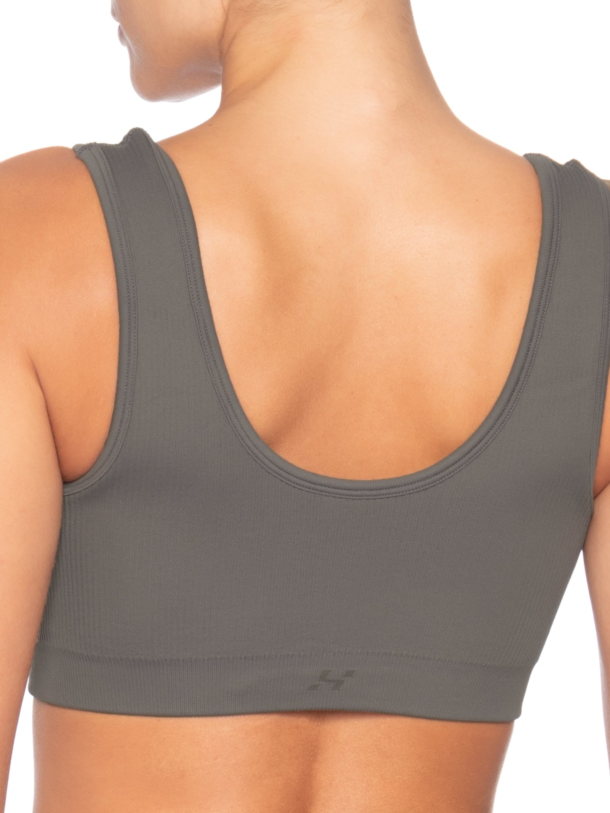 Top Feminino Cinza Hering Sports