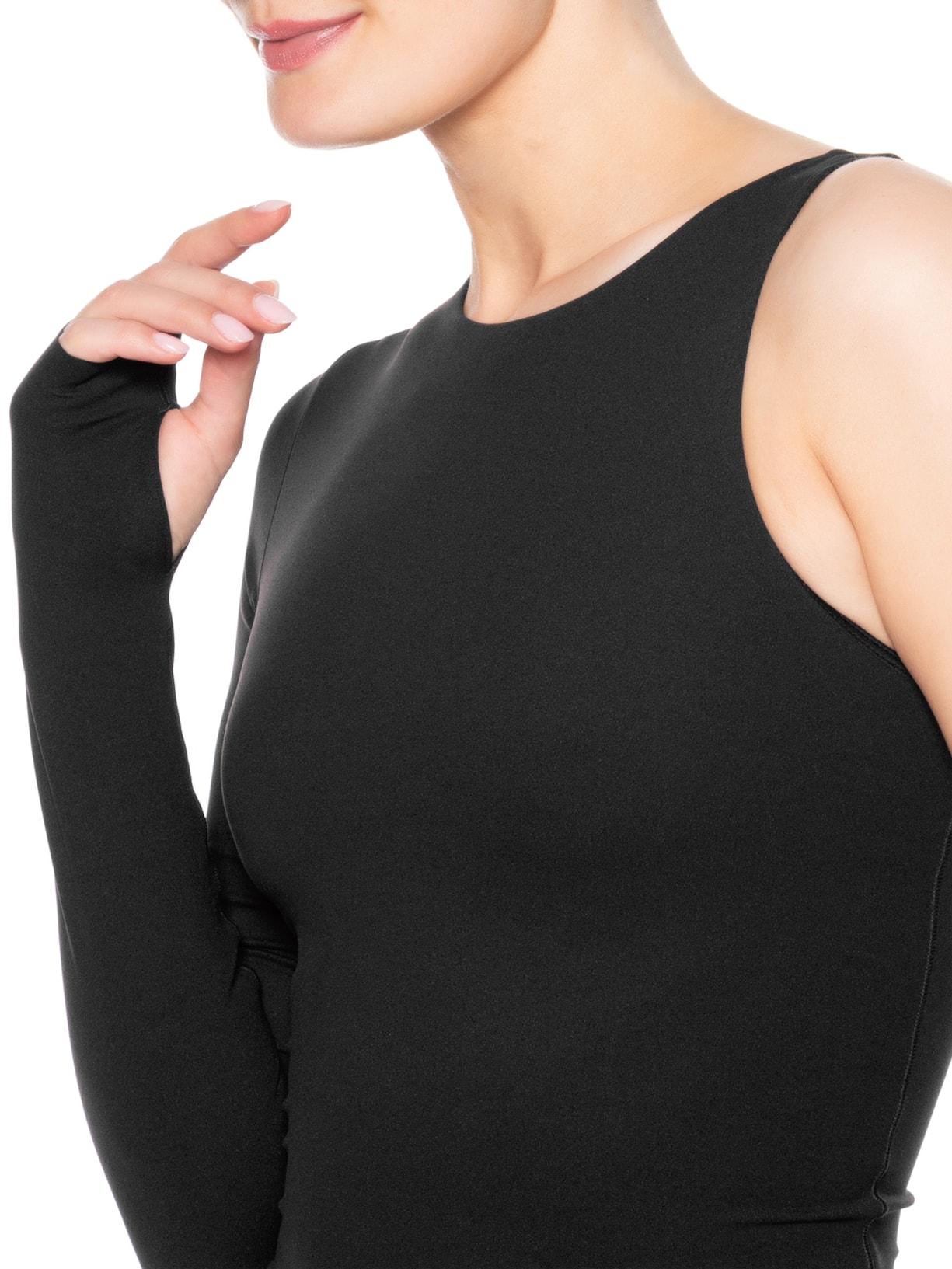 Top Feminino Dri-Fit Zenvy Preto Nike