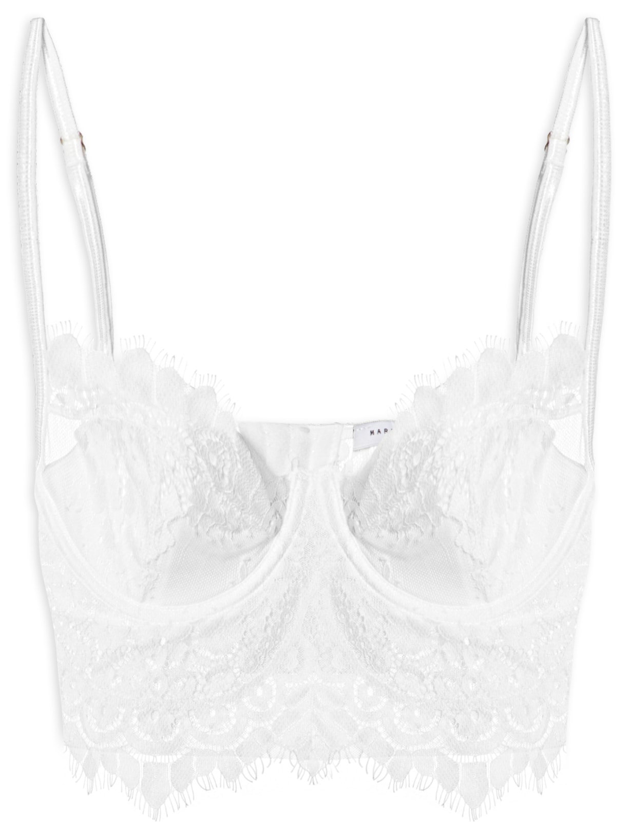 Top Feminino Em Renda Branco Market 33