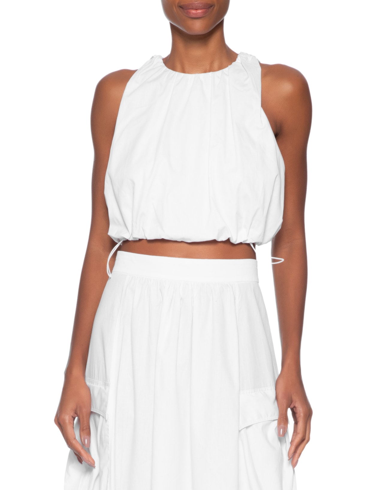 Top Feminino  Esportivo – Branco Animale