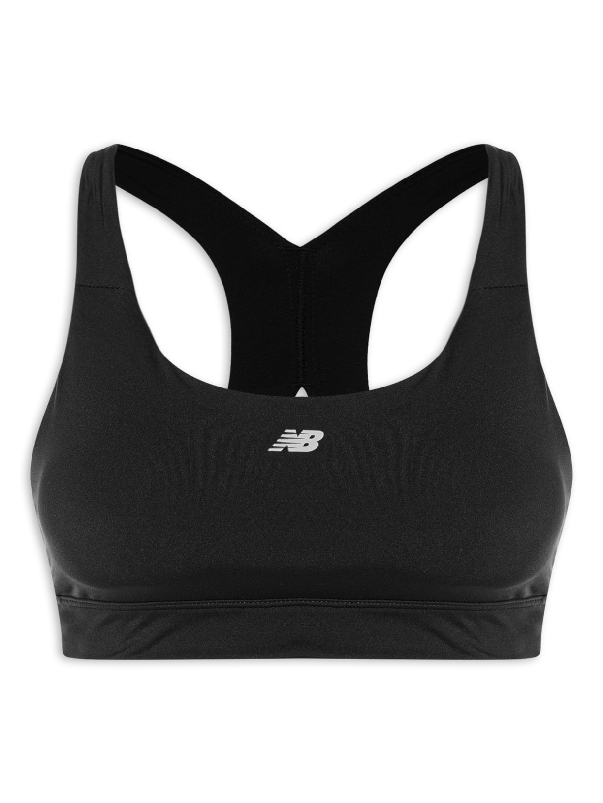 Top Feminino Essentials Run - Preto