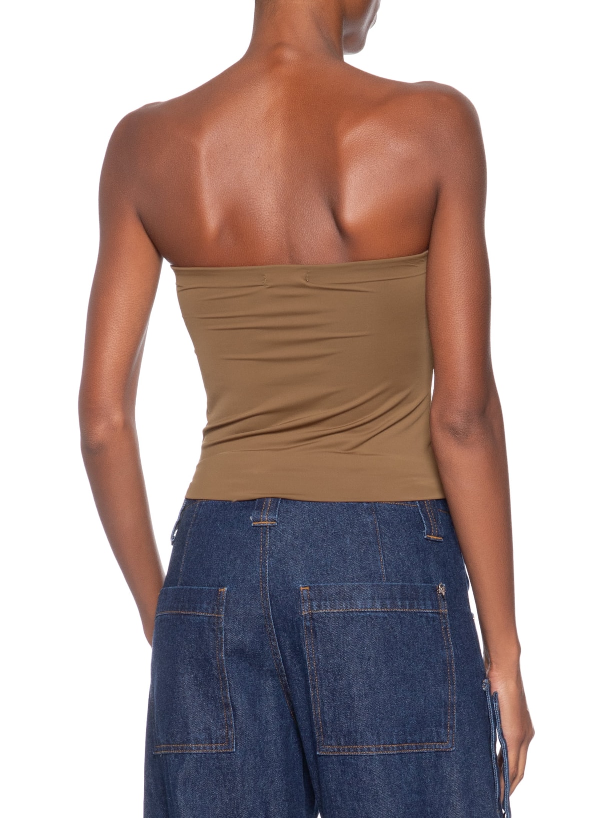 Top Feminino Faixa Marrom Market 33