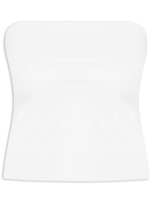 Top Feminino Faixa – Branco