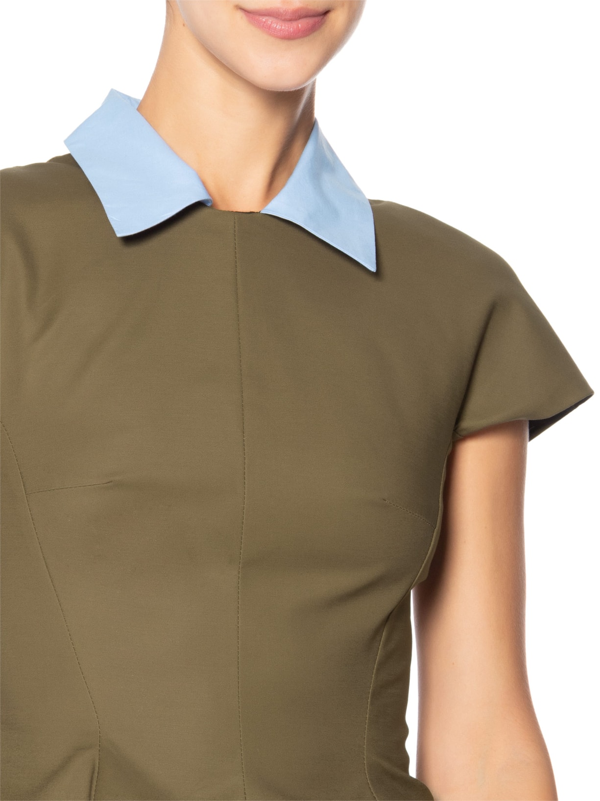 Top Feminino Fianco Gola Verde Andrea Marques