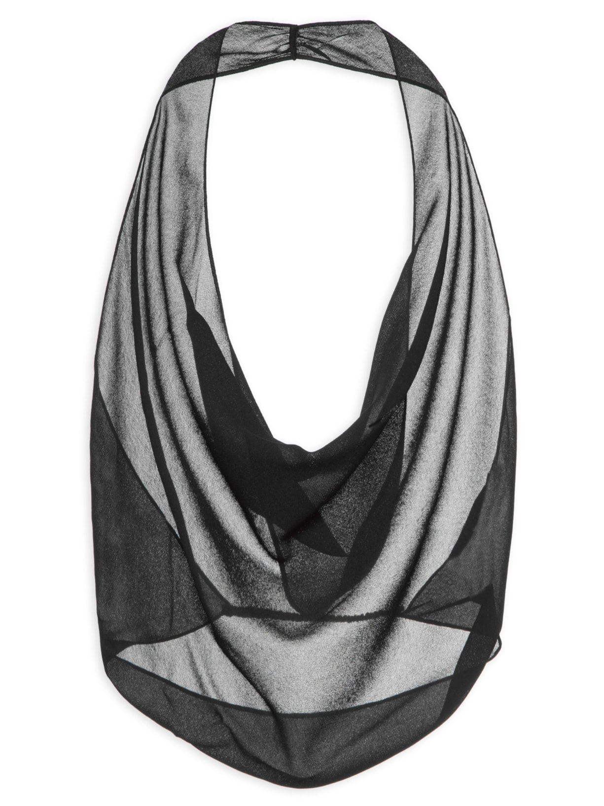 Top Feminino Frente Única - Preto