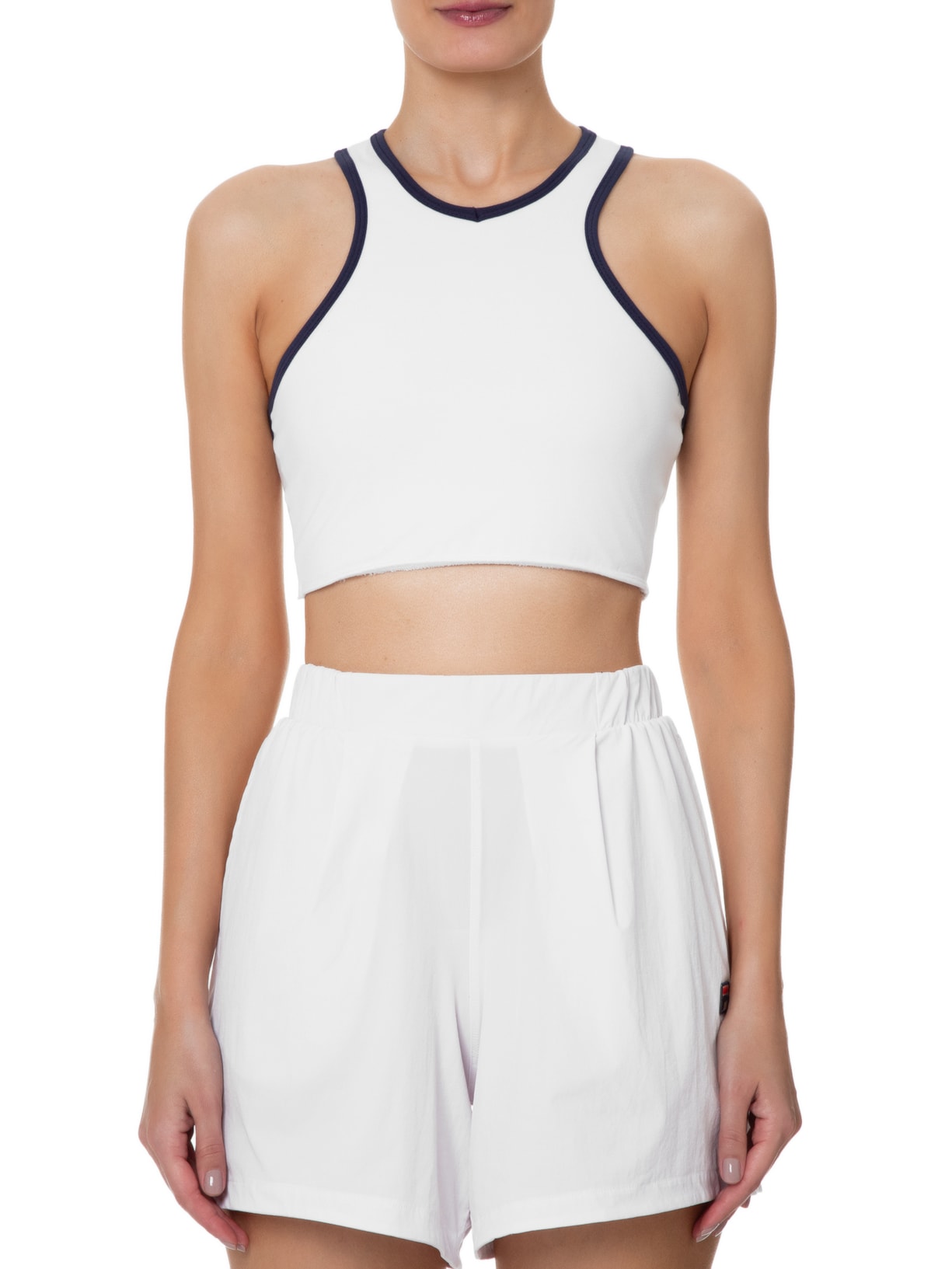 Top Feminino Hoops Branco Fila