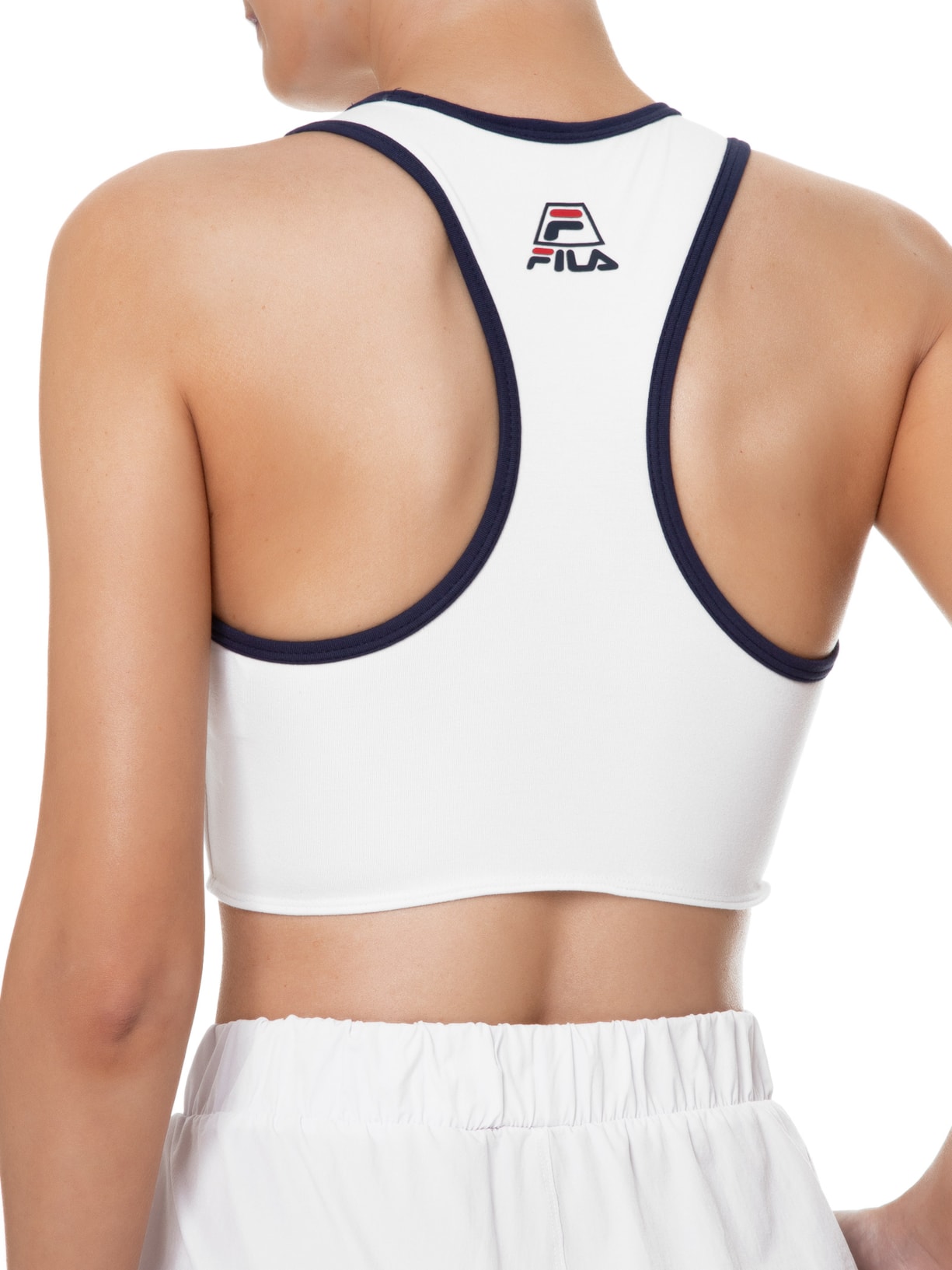 Top Feminino Hoops Branco Fila