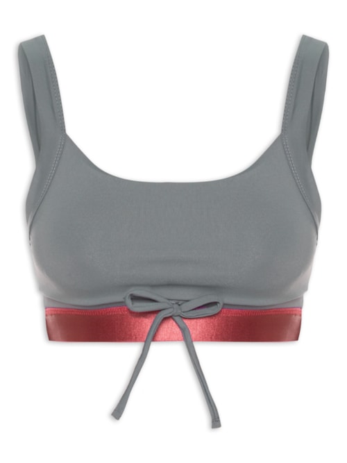 Top Feminino Infinisoft - Cinza