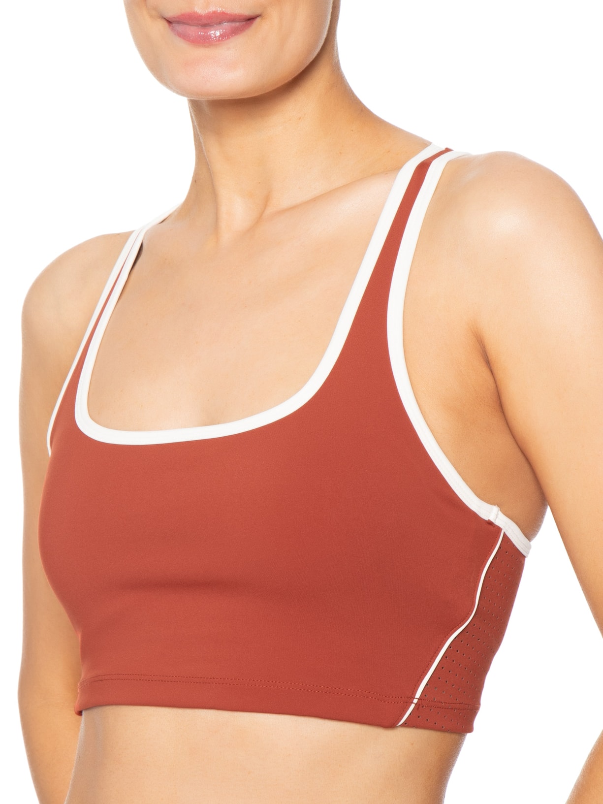 Top Feminino Laranja Hering Sports