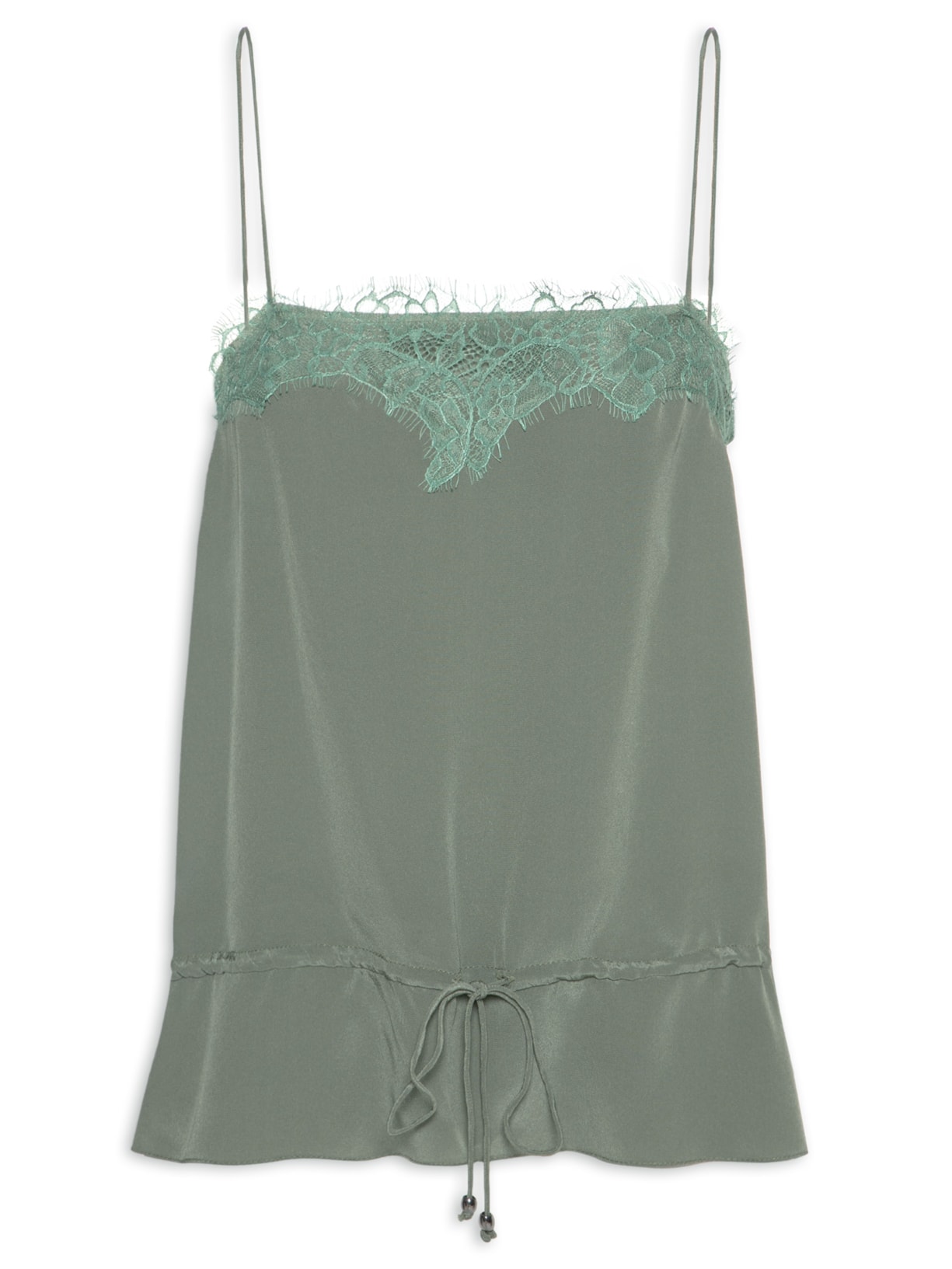 Top Feminino Laura Thyme – Verde Animale