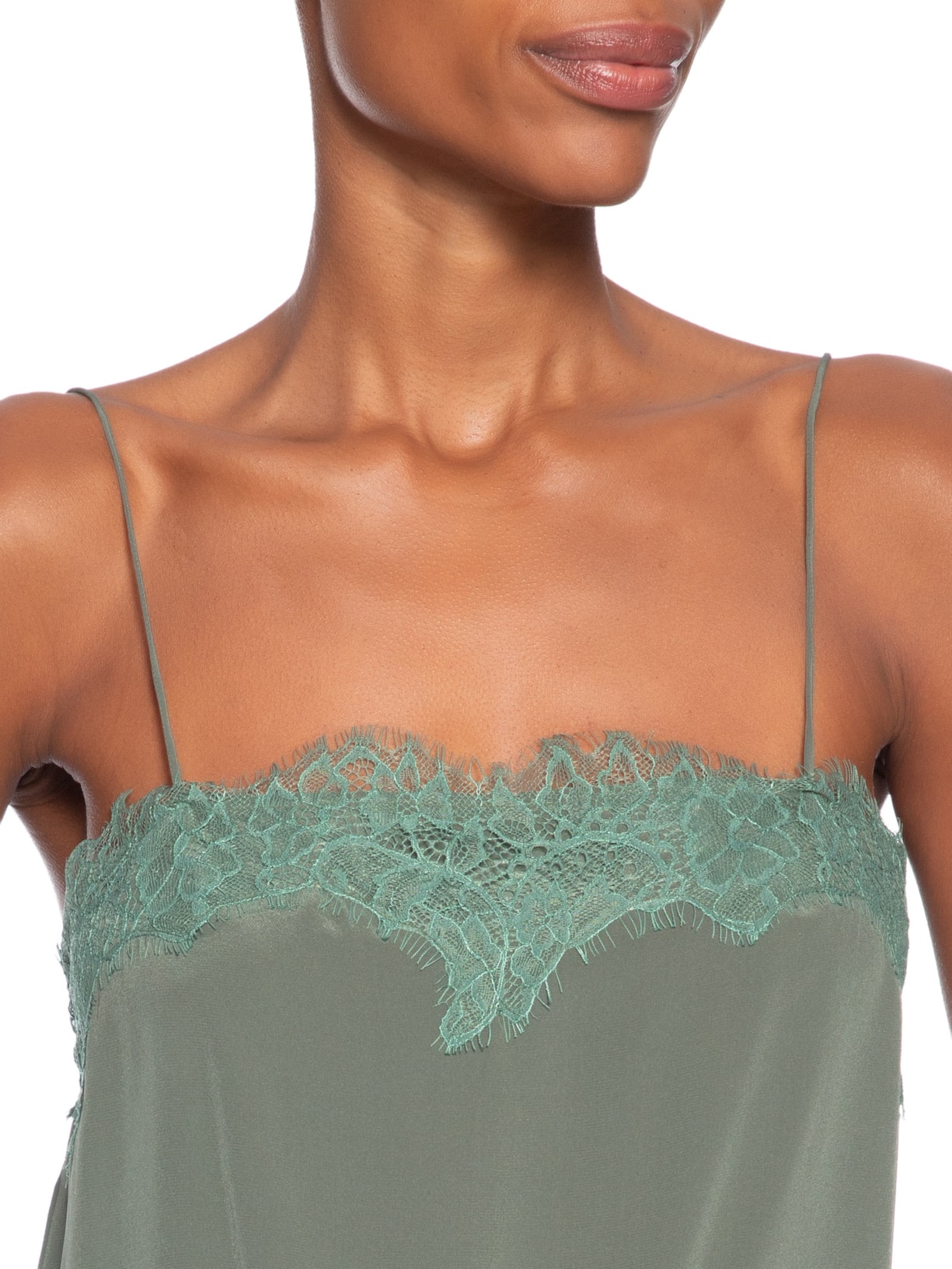 Top Feminino Laura Thyme – Verde Animale