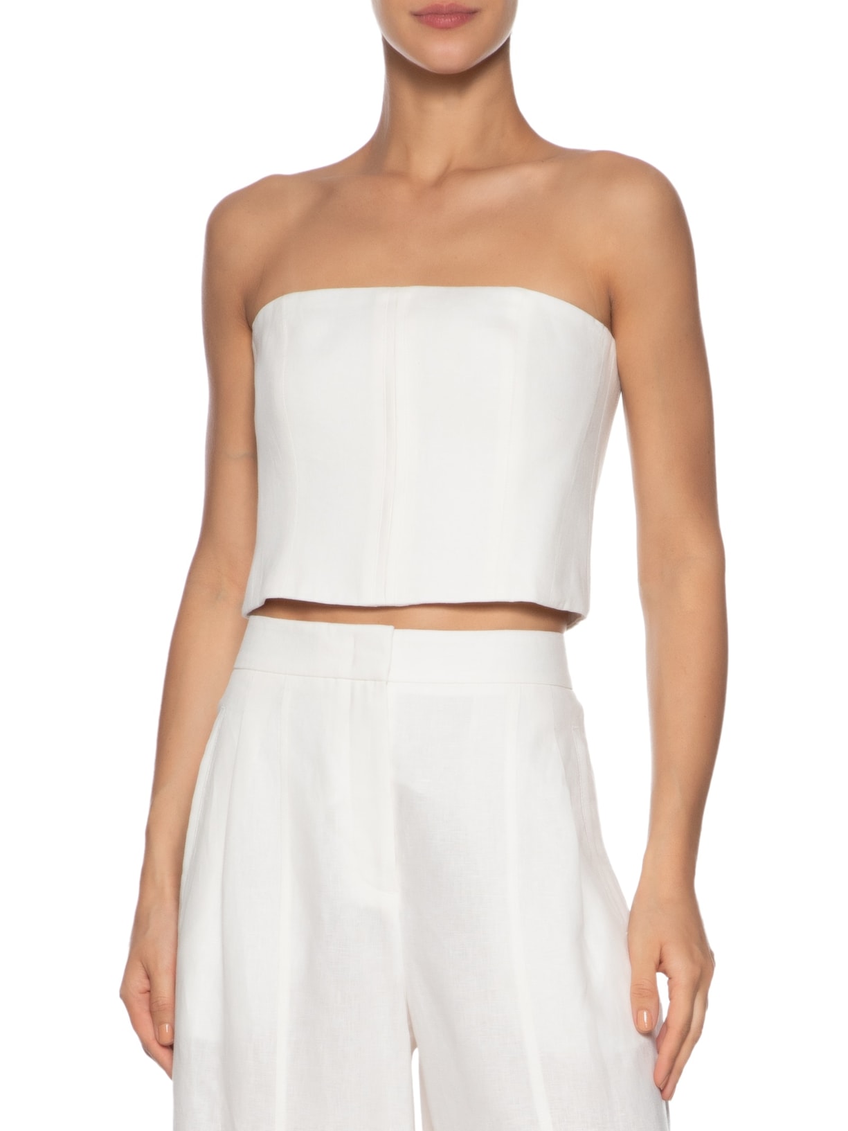 Top Feminino Linho Alongado Animale Animale