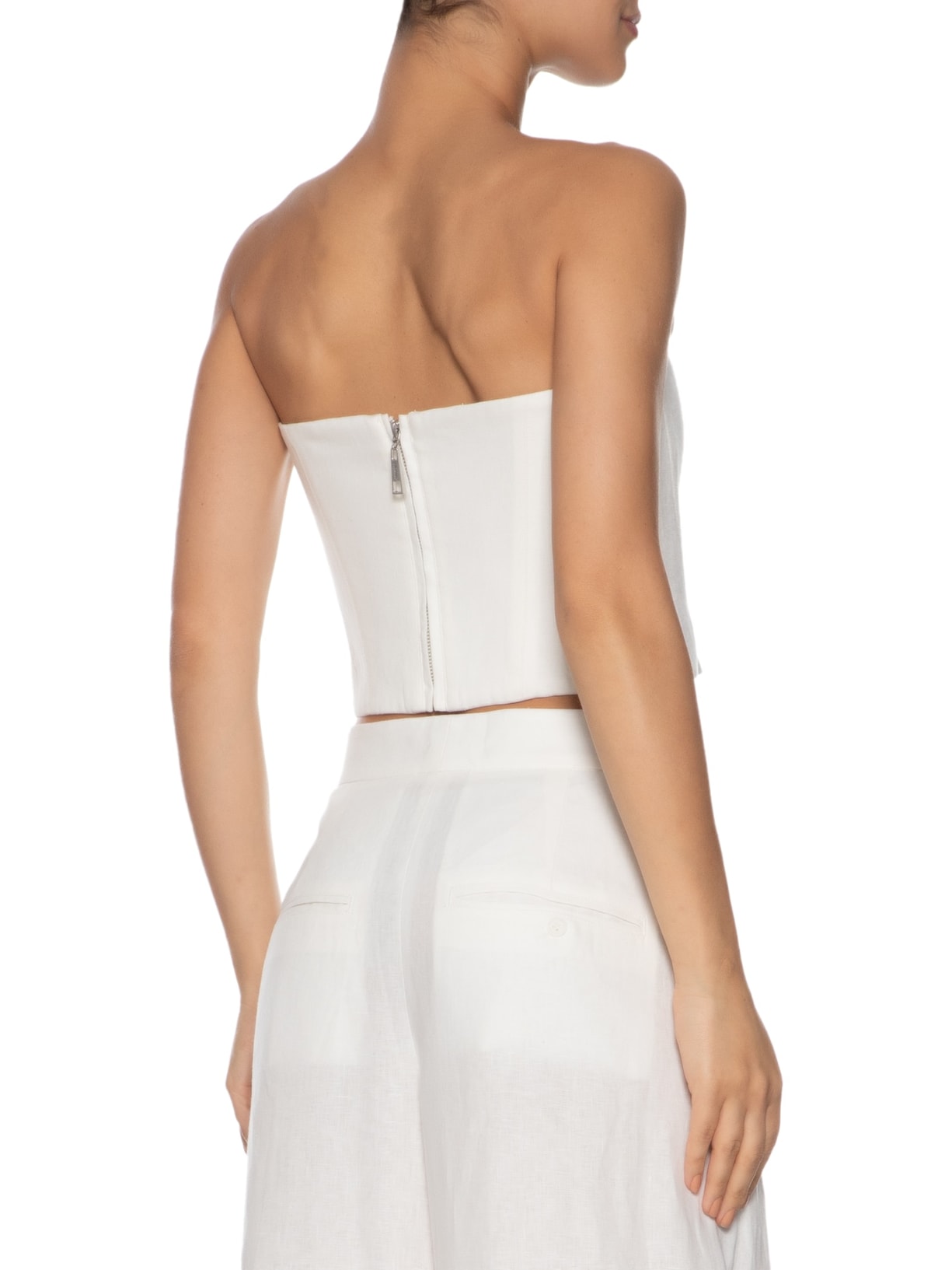 Top Feminino Linho Alongado Animale Animale