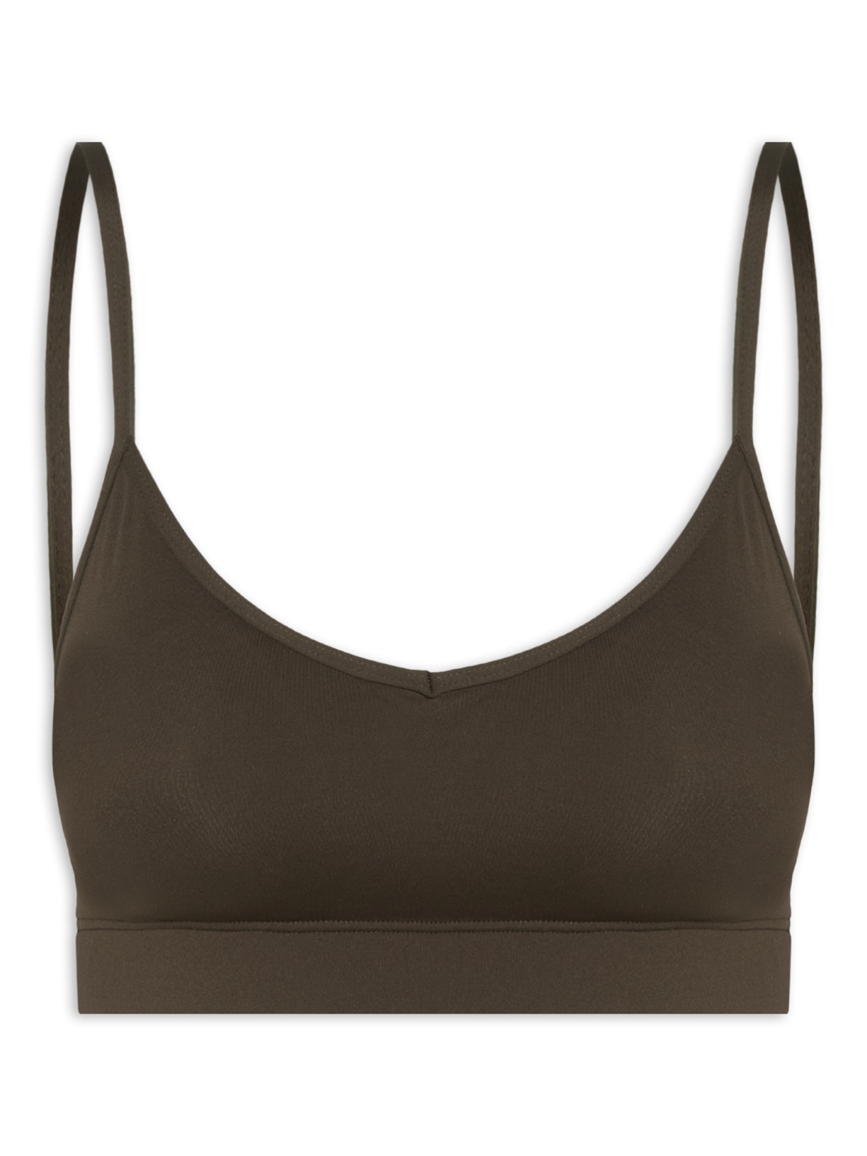 Top Feminino - Marrom