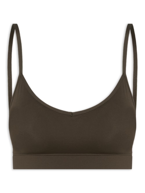 Top Feminino - Marrom