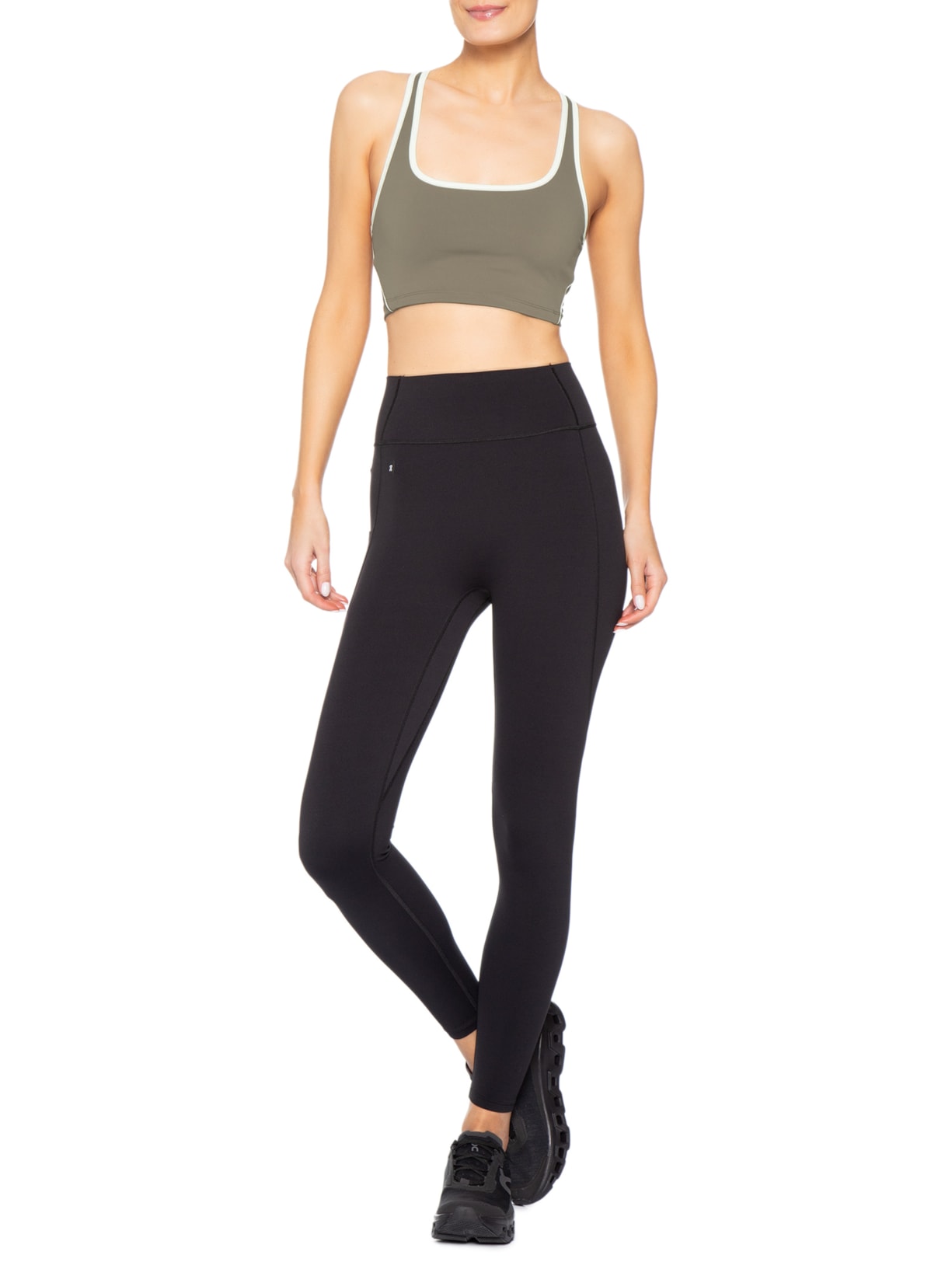 Top Feminino Marrom Hering Sports