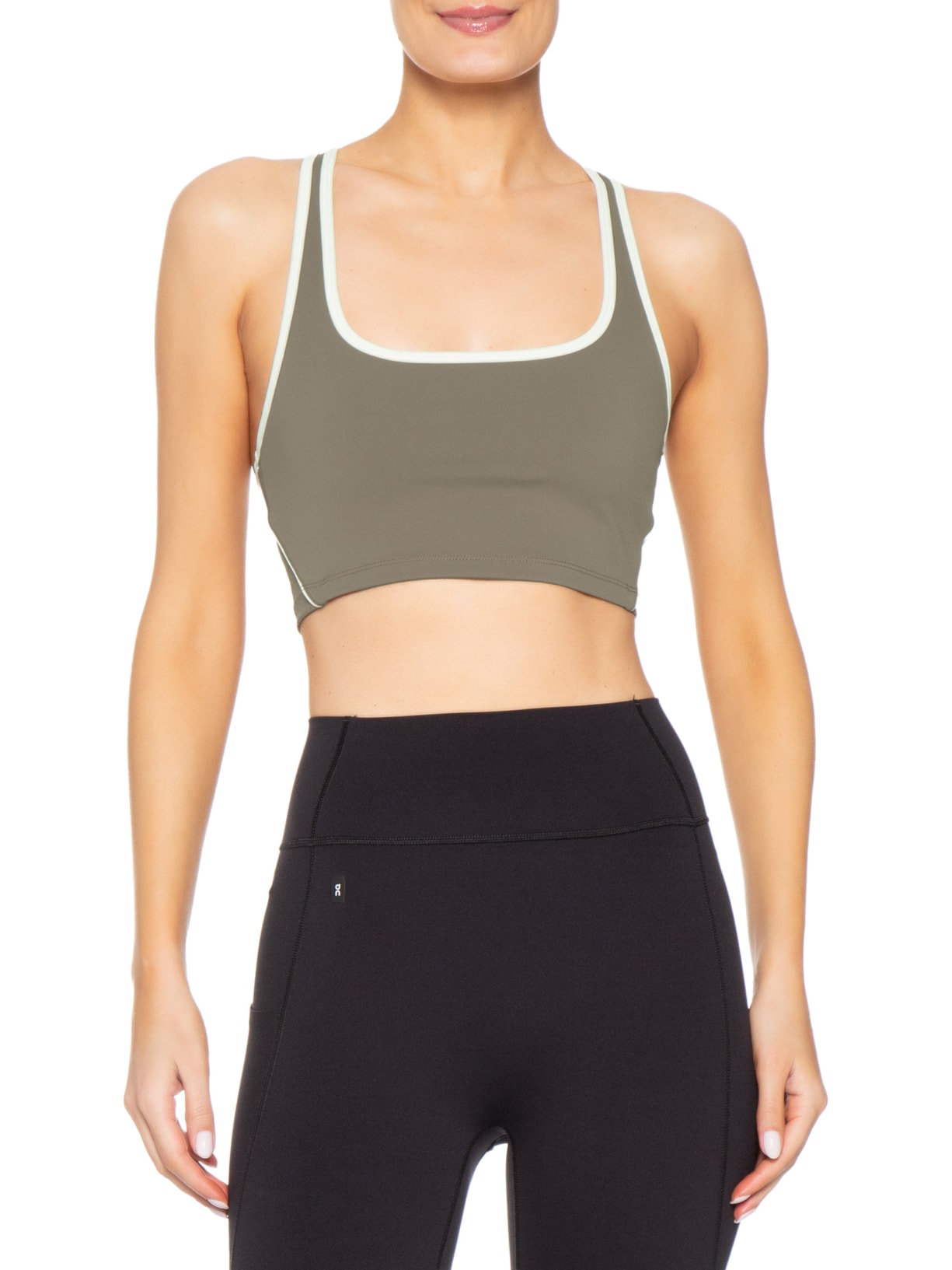 Top Feminino Marrom Hering Sports