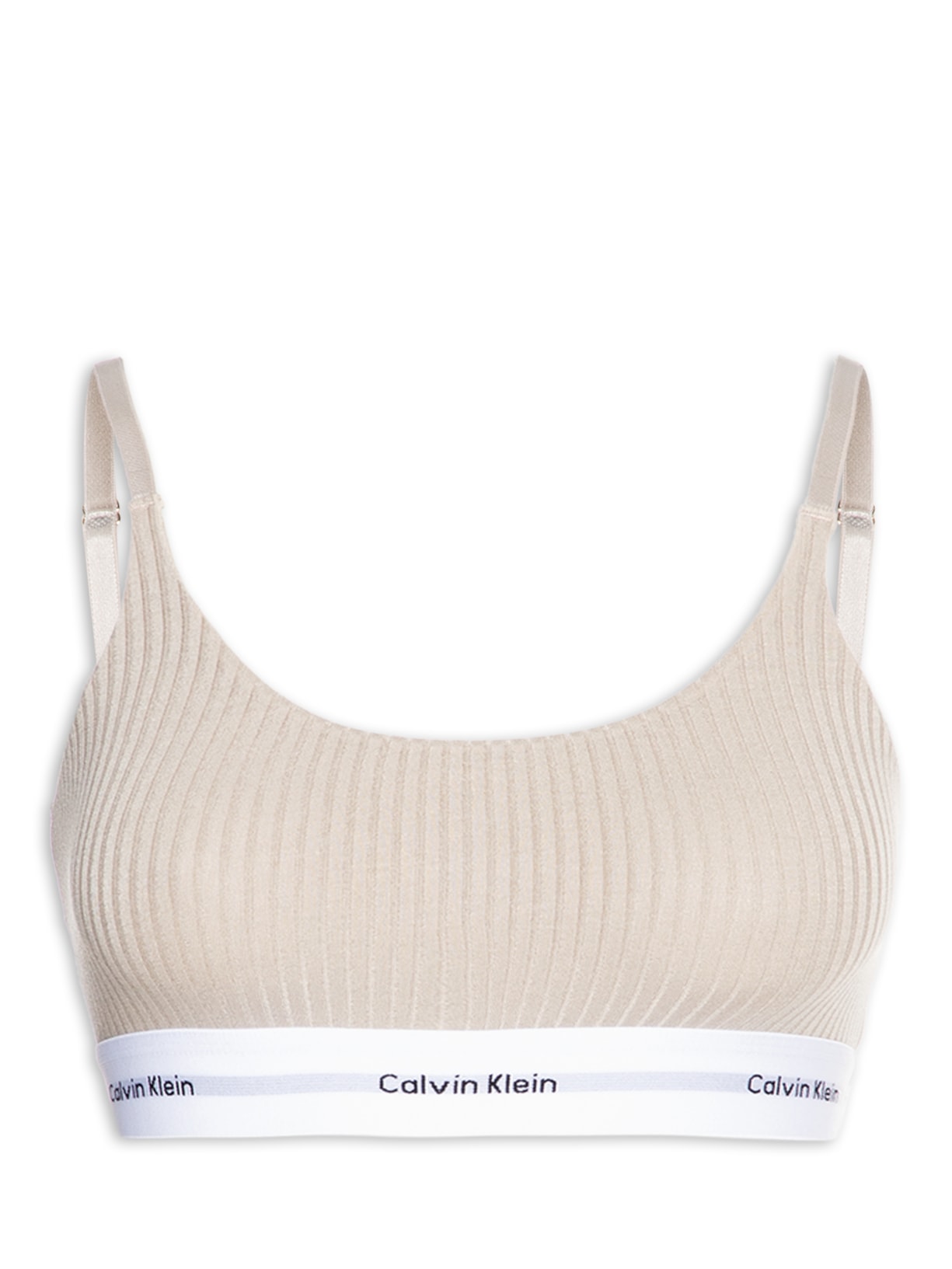 Top Feminino Modal Lace Modern Logo – Bege