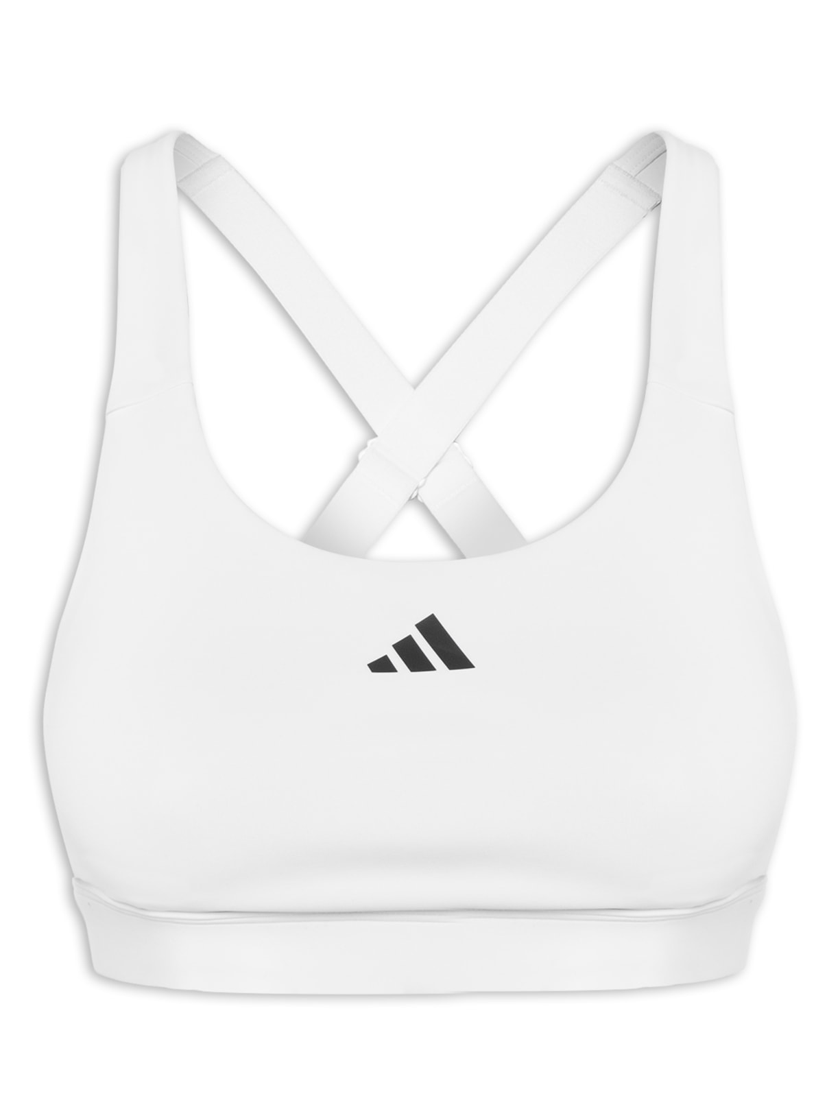 Top Feminino Move Suporte Alto - Branco