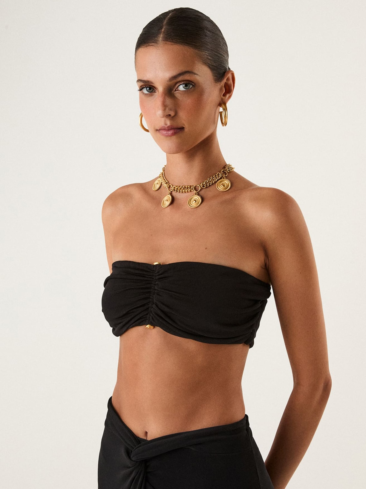 Top Feminino Nayana Det – Preto Vix
