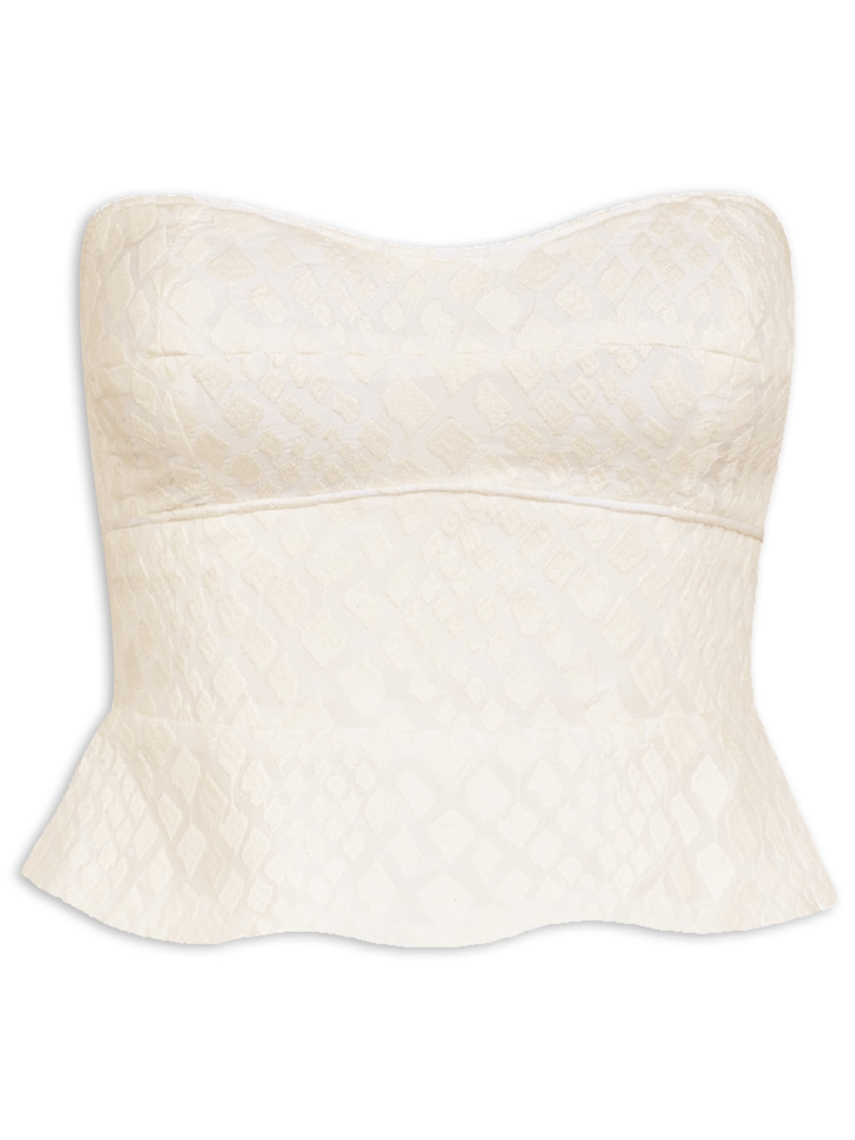 Top Feminino Naylah – Off White