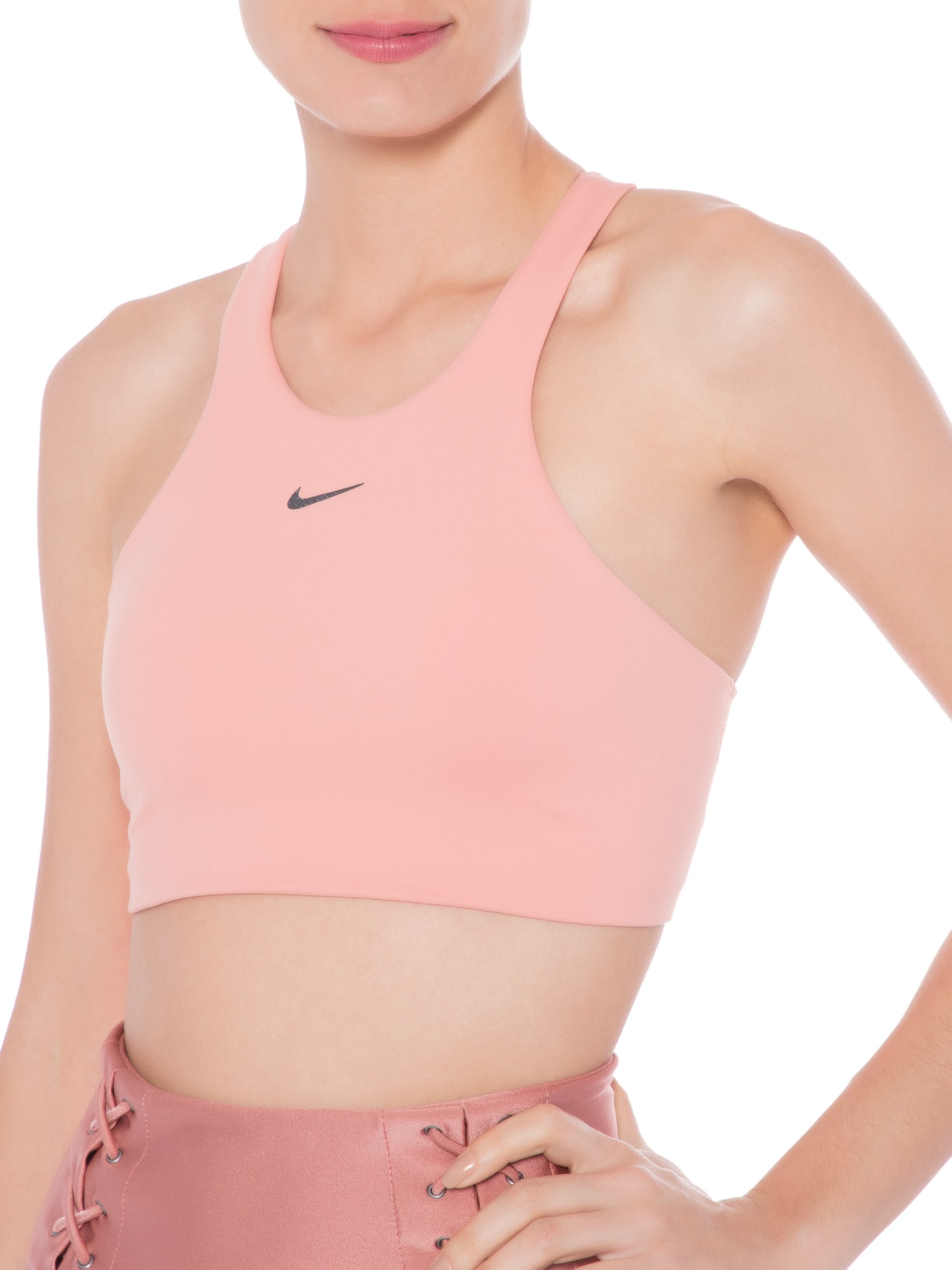 Top Feminino Ny Df Swsh Rosa Nike
