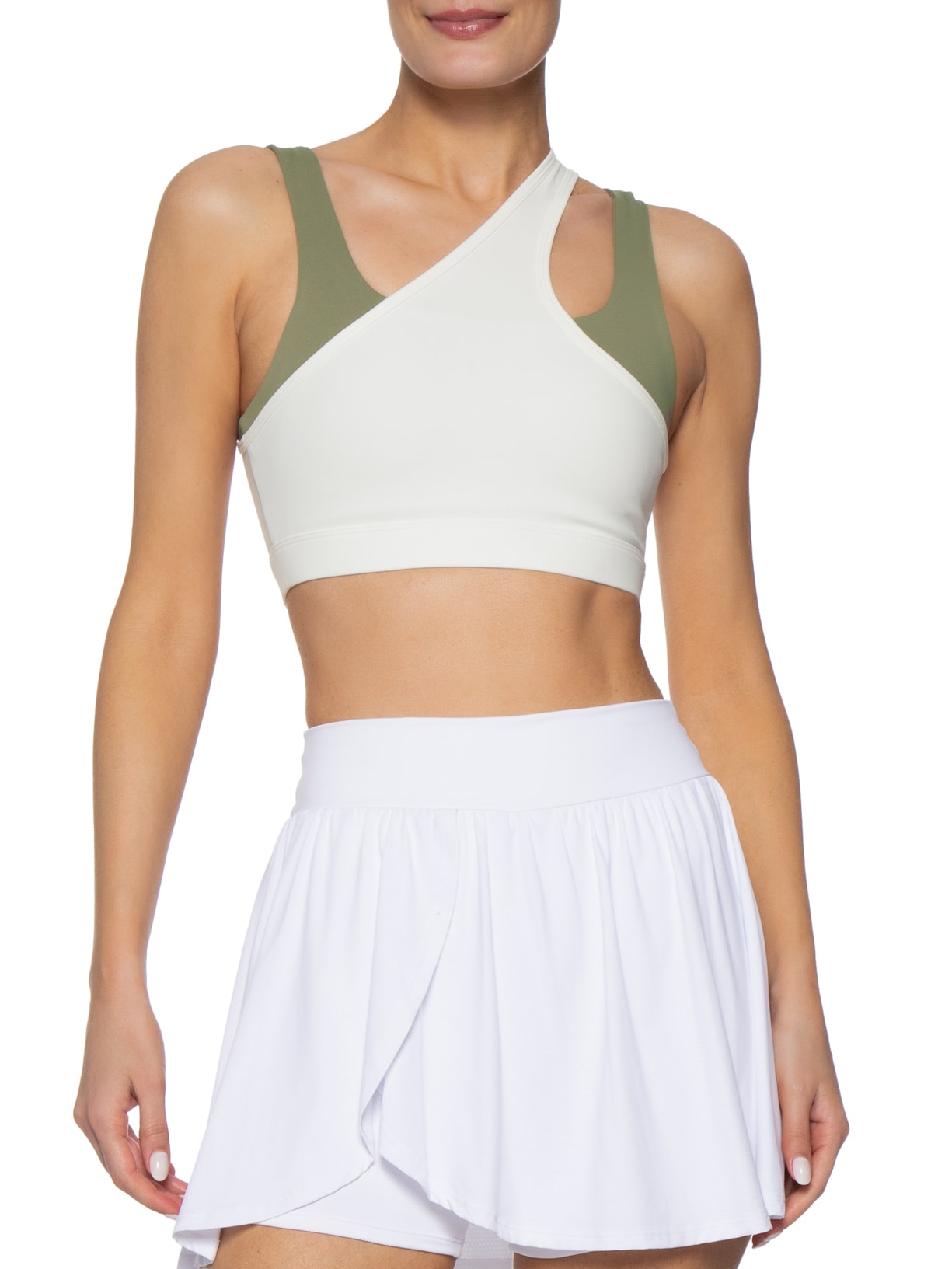 Top Feminino Off White Hering Sports