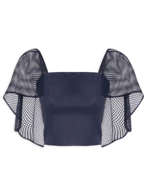Top Feminino Pilar - Azul