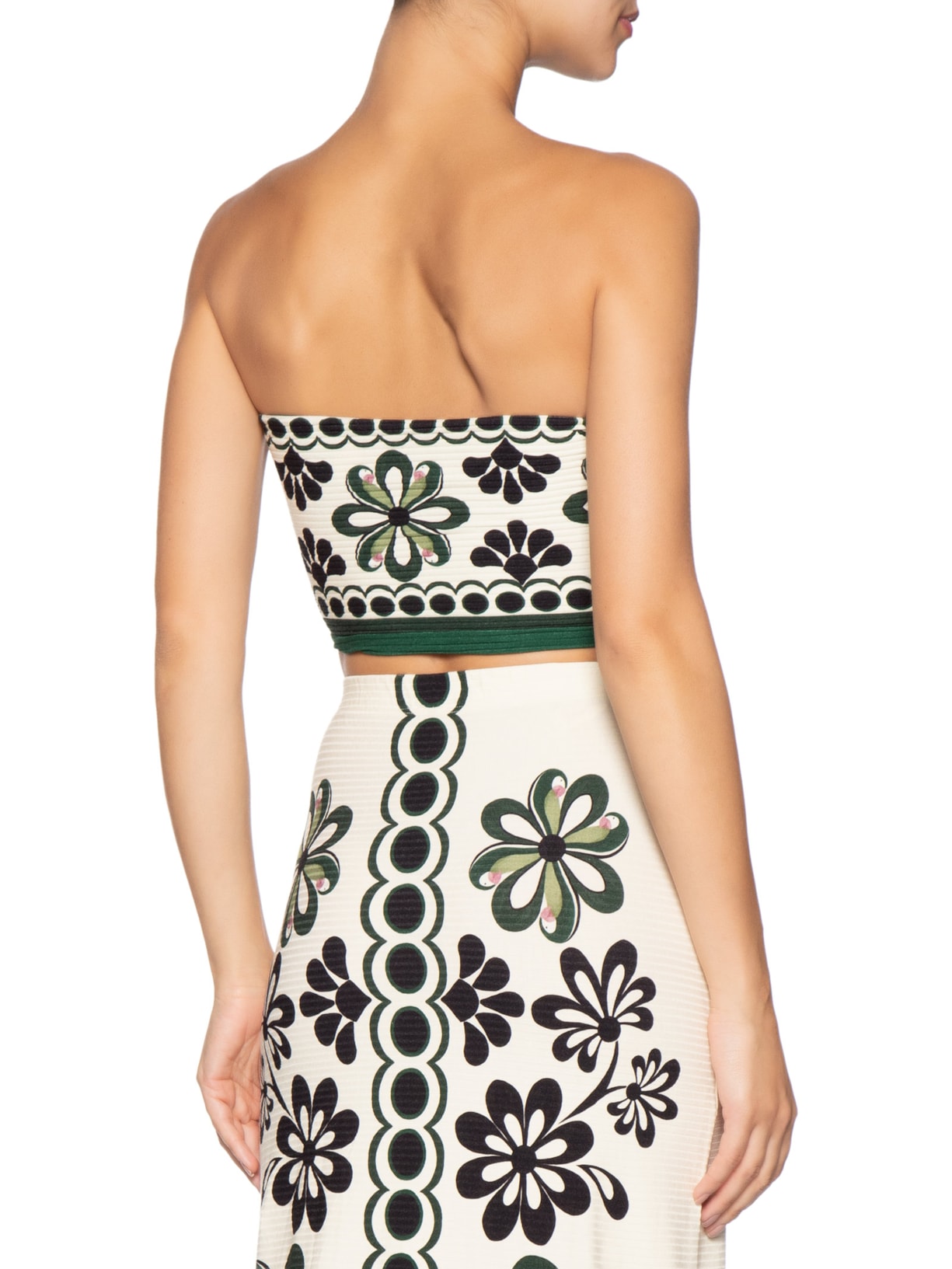 Top Feminino Reto Double Florara – Preto Farm