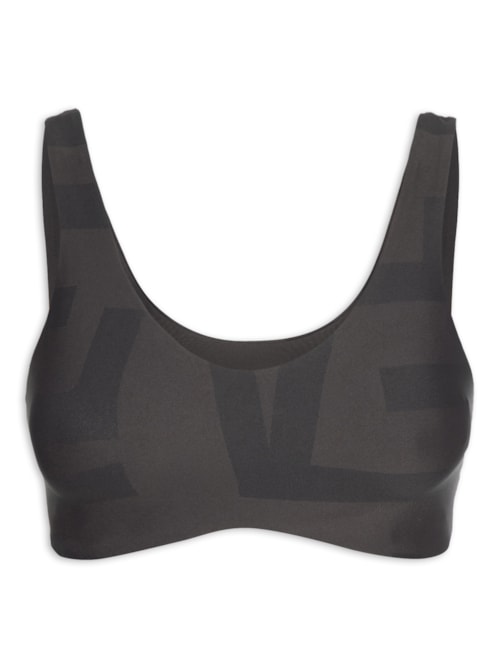Top Feminino Reversible Maxi – Marrom