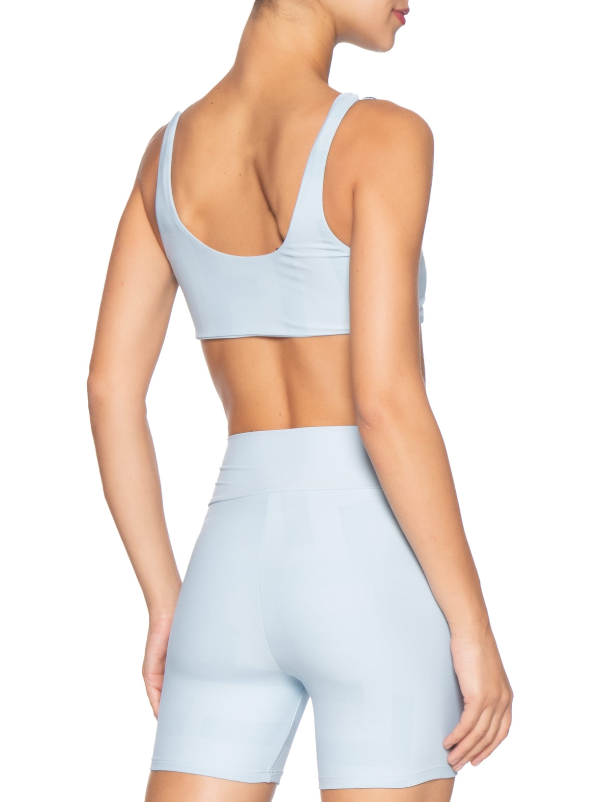 Top Feminino Reversible Maxi Azul Live!