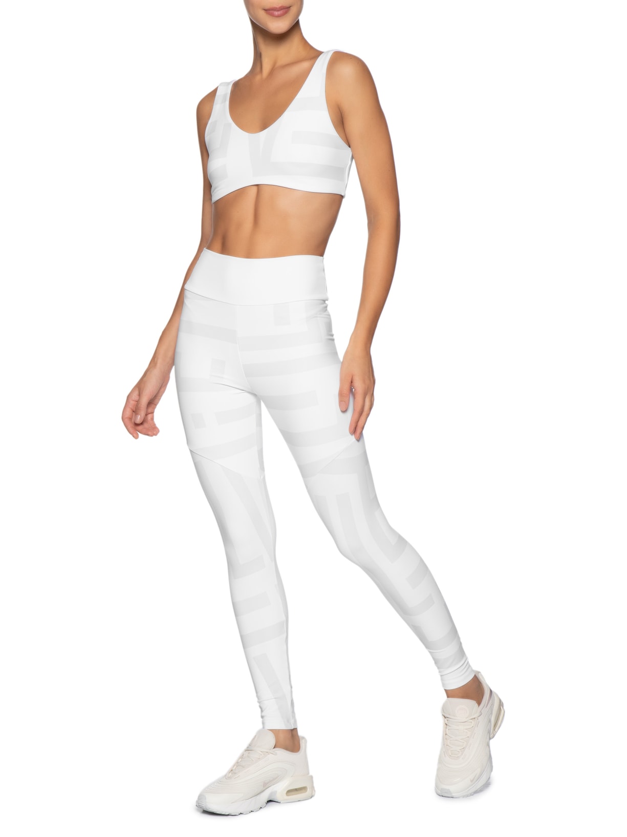 Top Feminino Reversible Maxi Branco Live!