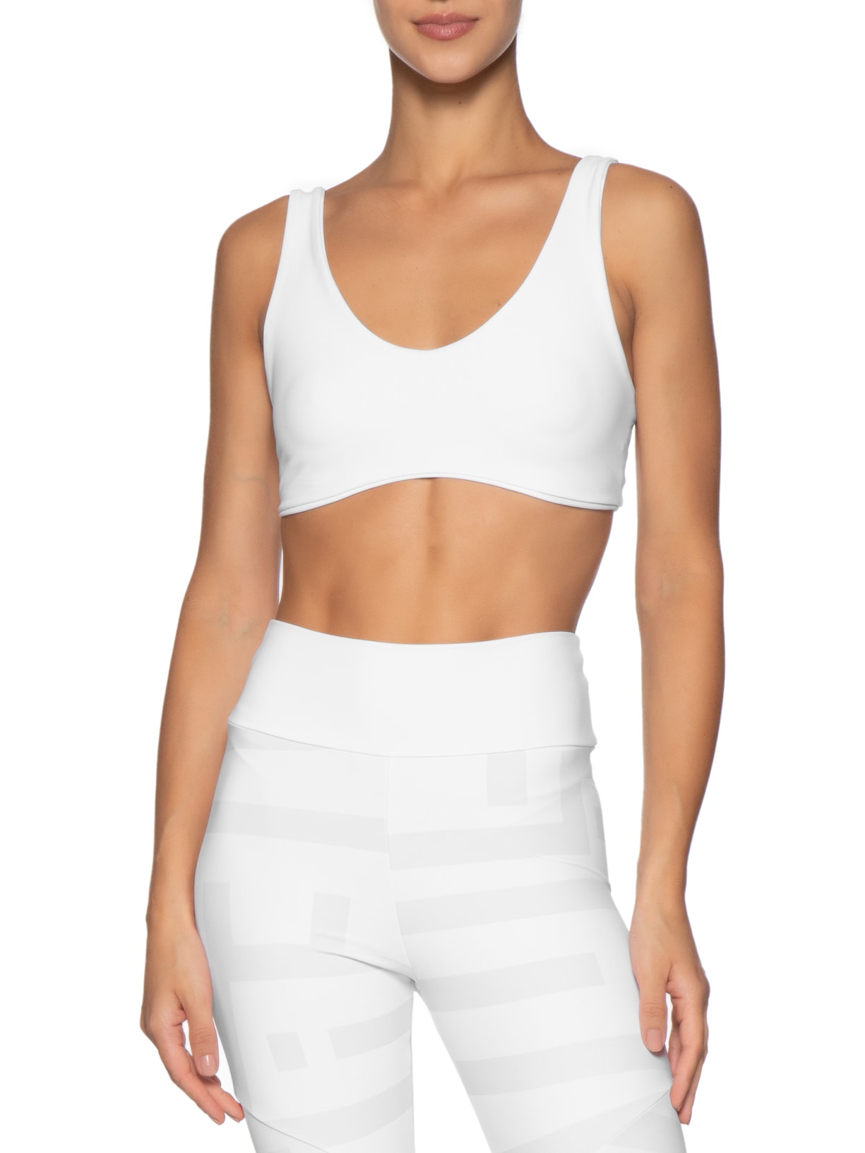 Top Feminino Reversible Maxi Branco Live!
