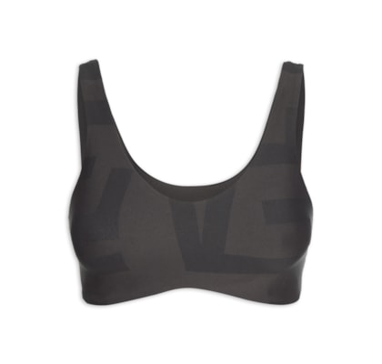 Top Feminino Reversible Maxi - Marrom