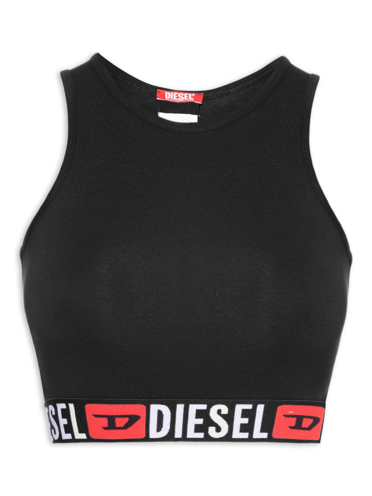 Top Feminino Sandra-D-Core Tank Preto Diesel