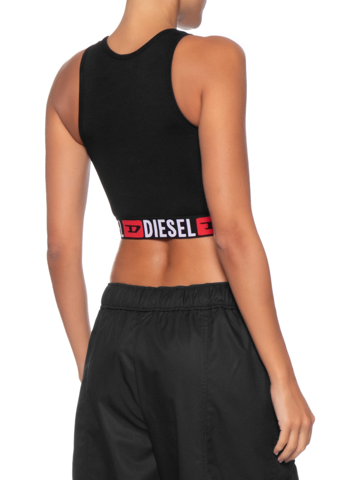 Top Feminino Sandra-D-Core Tank Preto Diesel