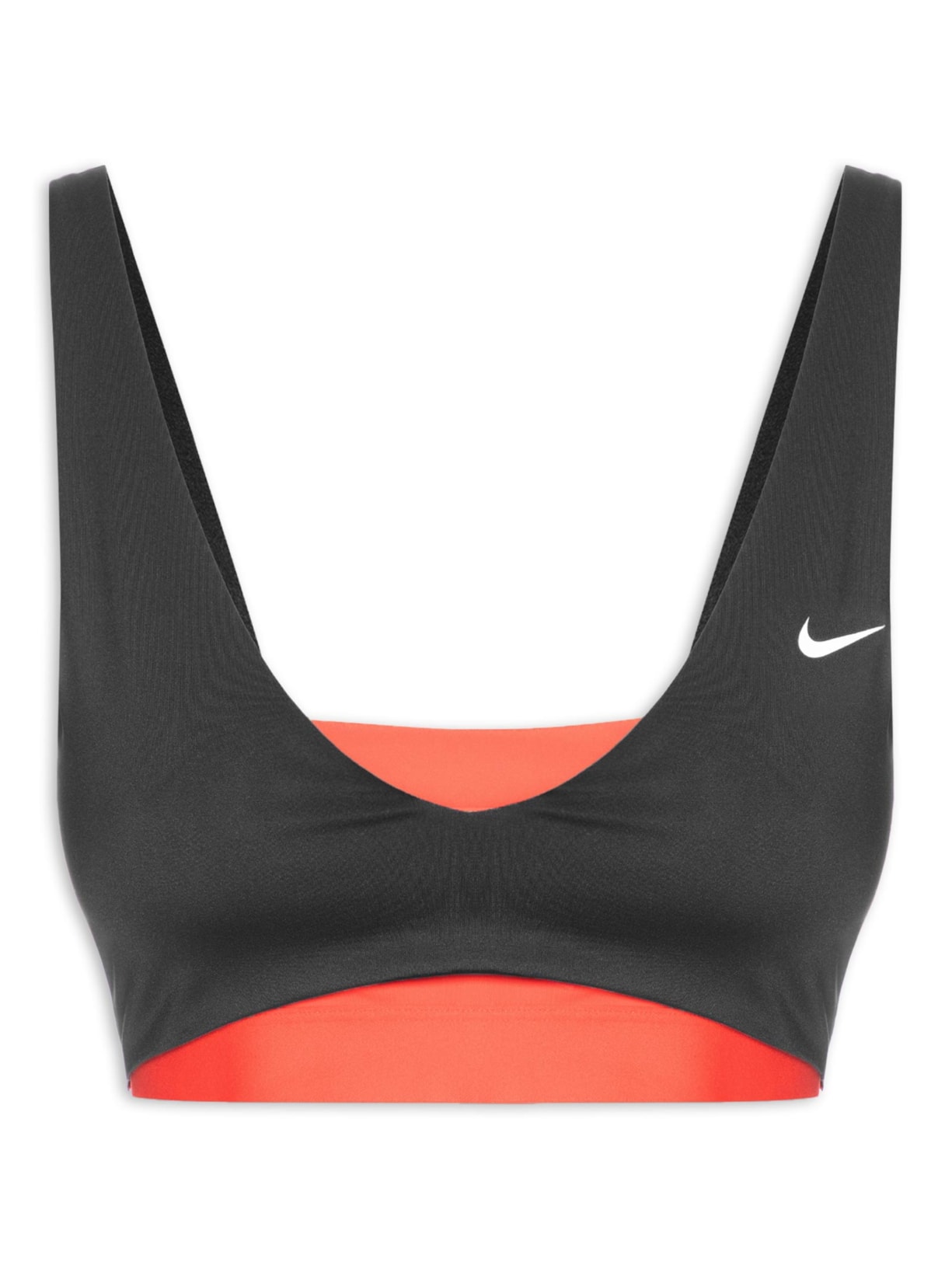 Top Feminino Sculpt Strappy Bra Spd Preto Nike
