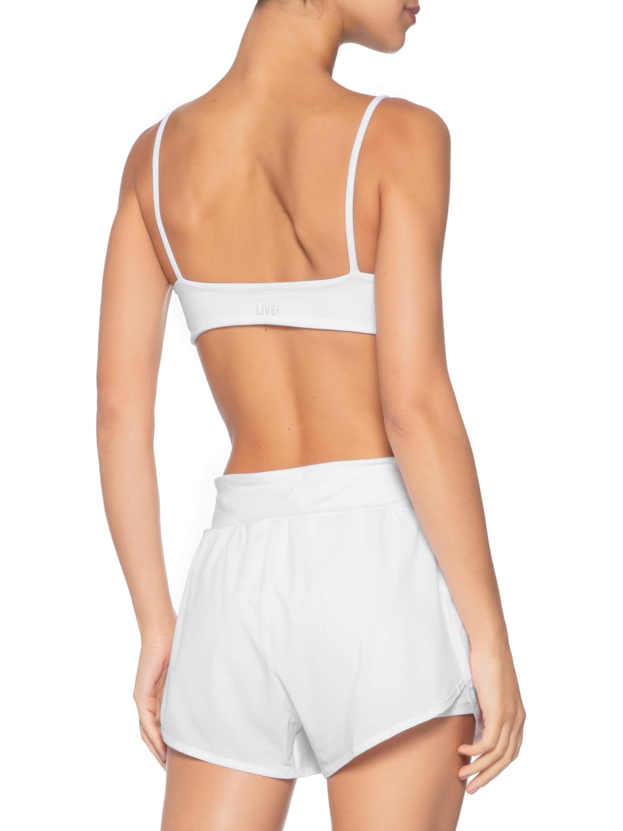 Top Feminino Slim Sense Branco Live!