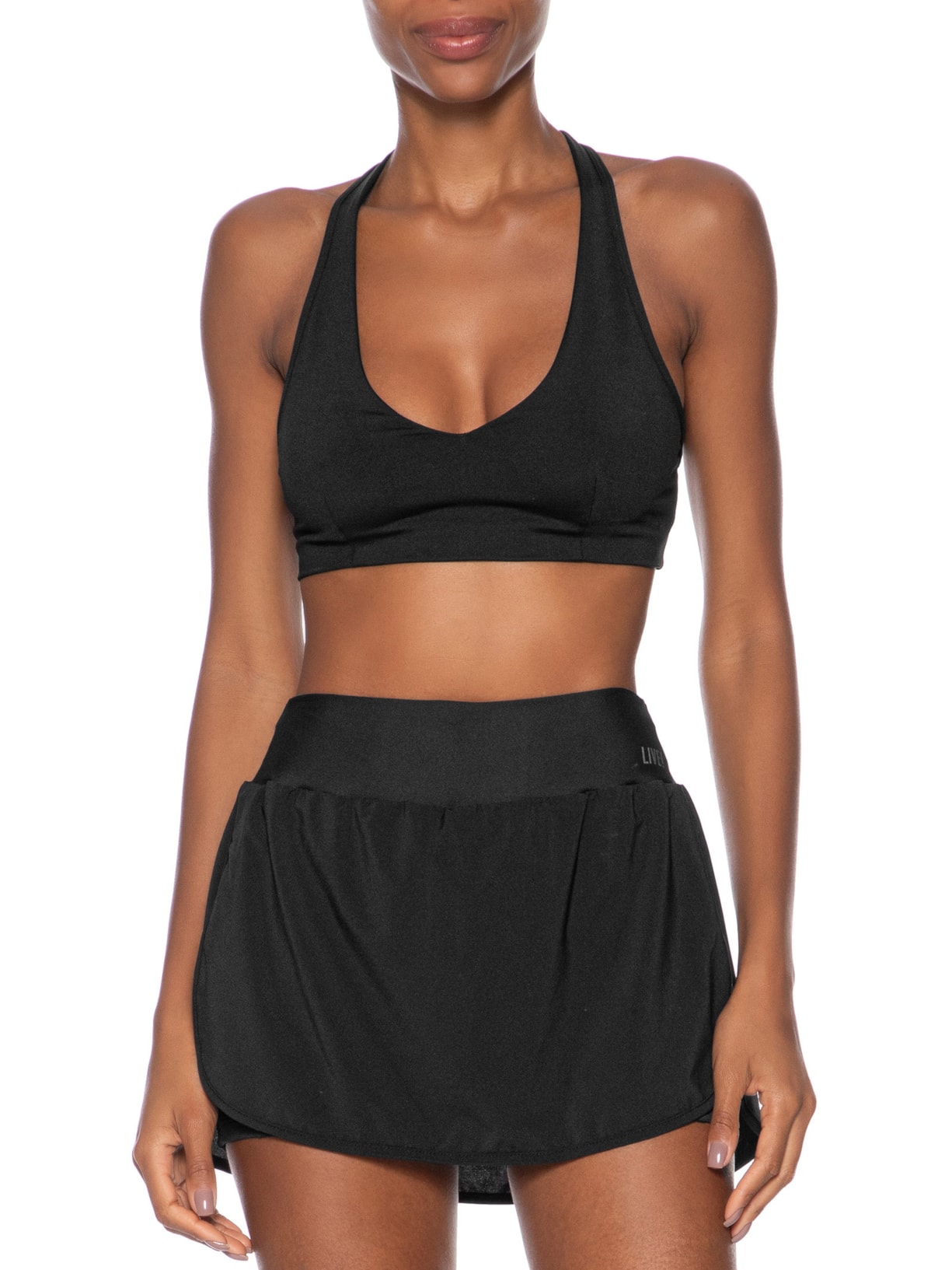 Top Feminino Tennis Club Preto Fila