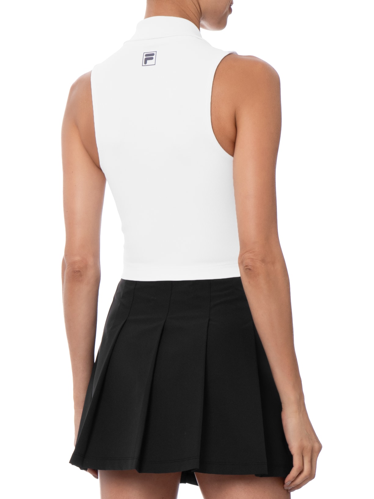 Top Feminino Tennis Line Branco Fila