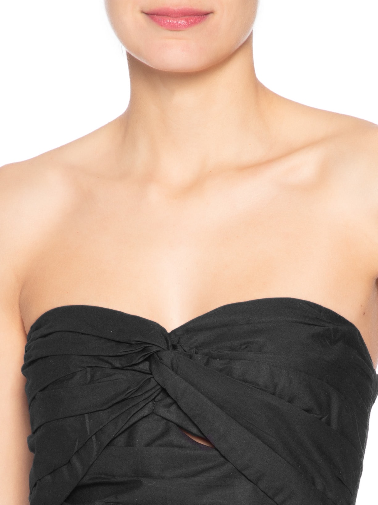 Top Feminino Tomara que Caia Preto Animale