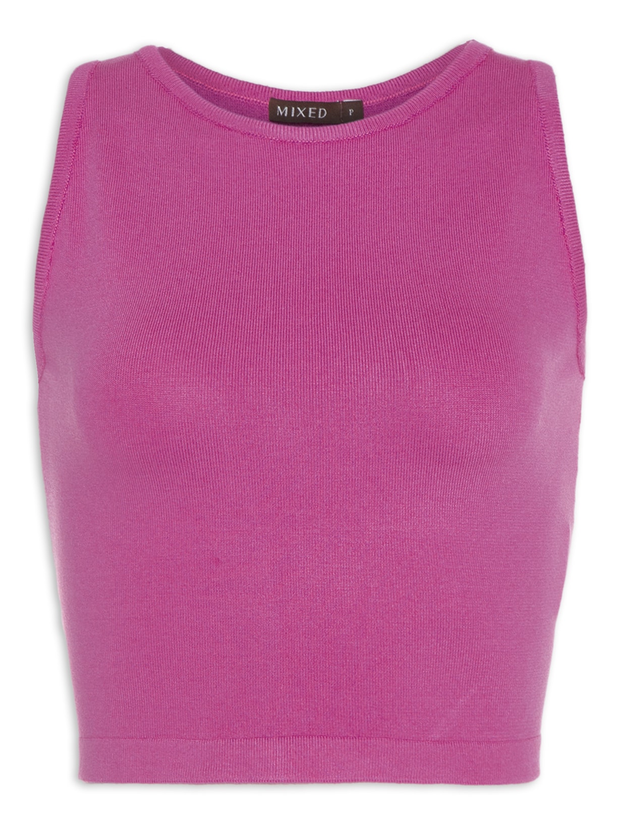 Top Feminino Tricot Pati - Rosa