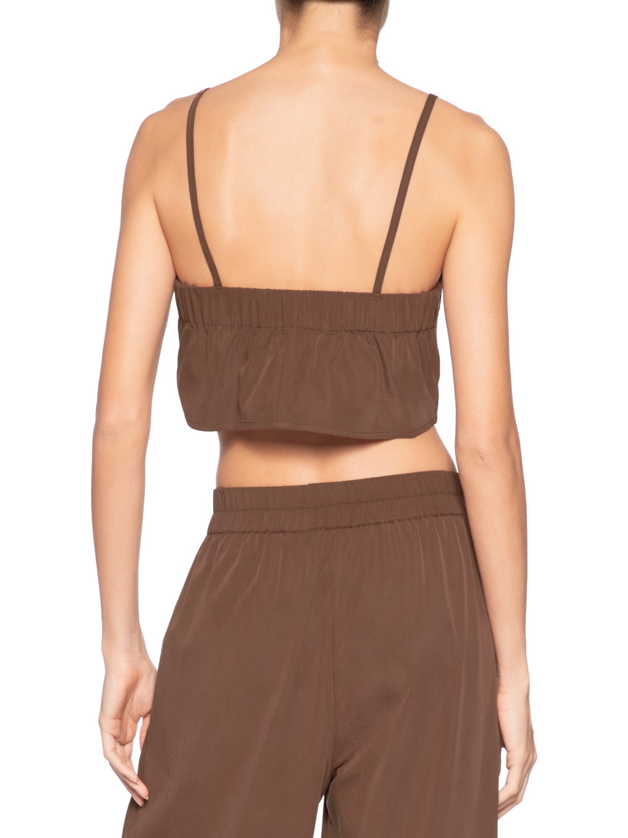 Top Feminino Utilitário Choco Marrom Animale