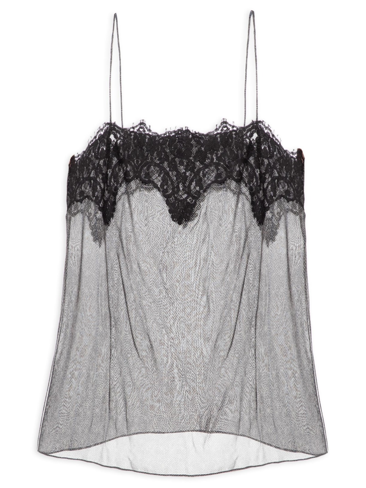 Top Fenda Textura Keys Cinza Animale