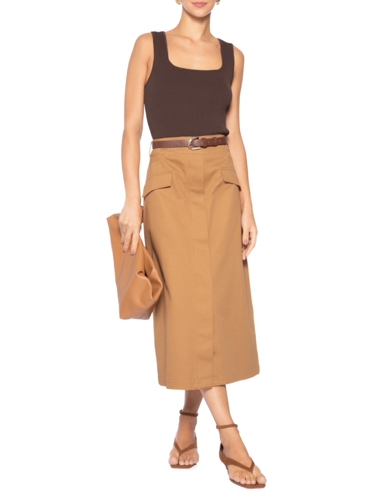 Top Filó III Marrom Le Lis