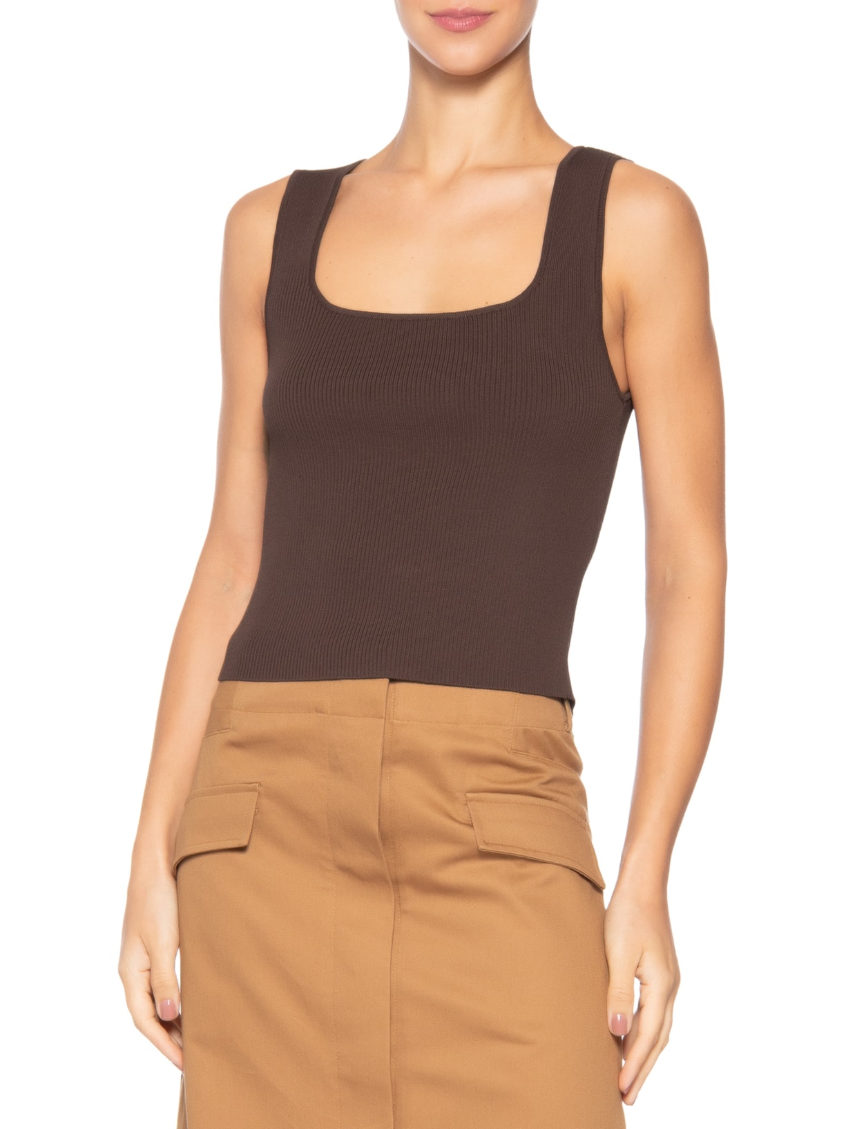 Top Filó III Marrom Le Lis