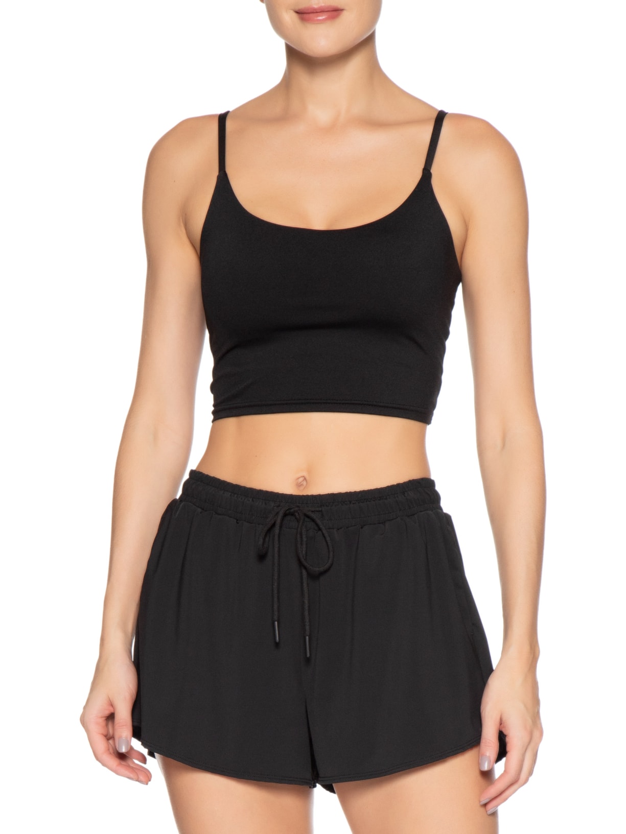 Top Fitness Alcinha Preto Basiq
