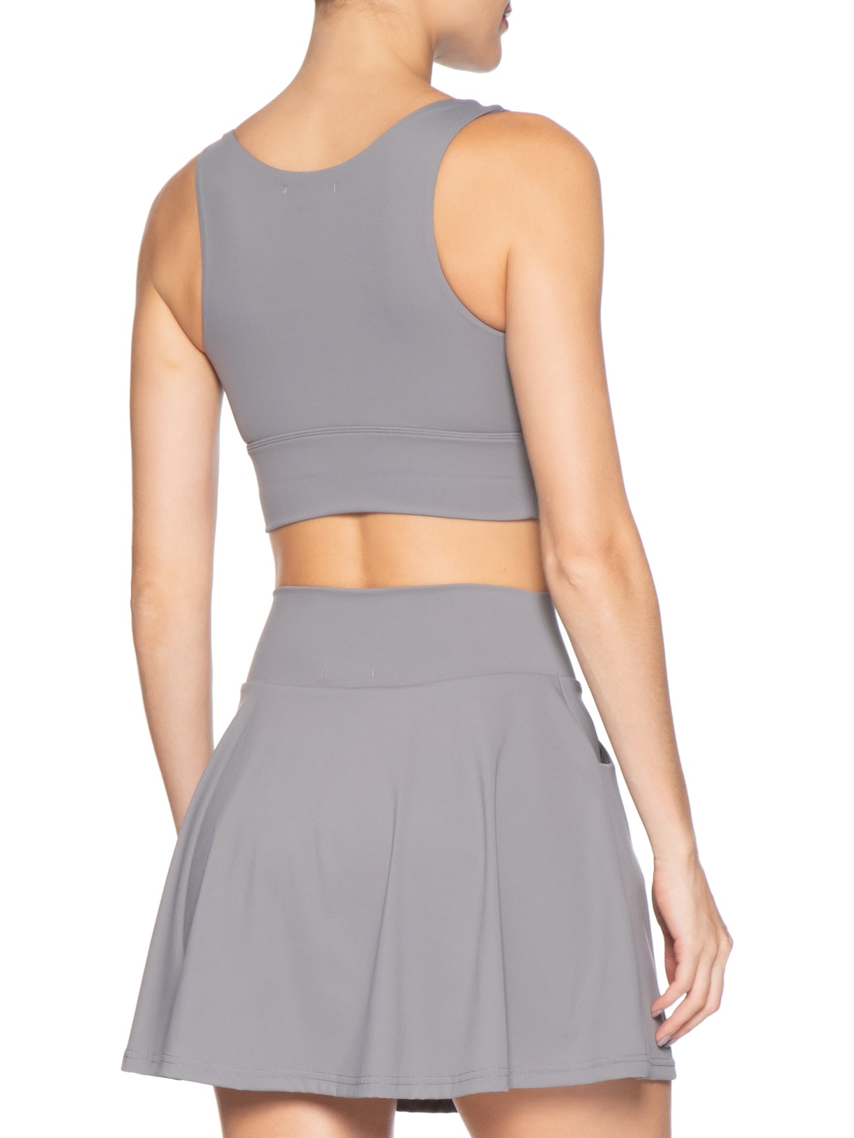 Top Fitness Nadador Cinza Basiq